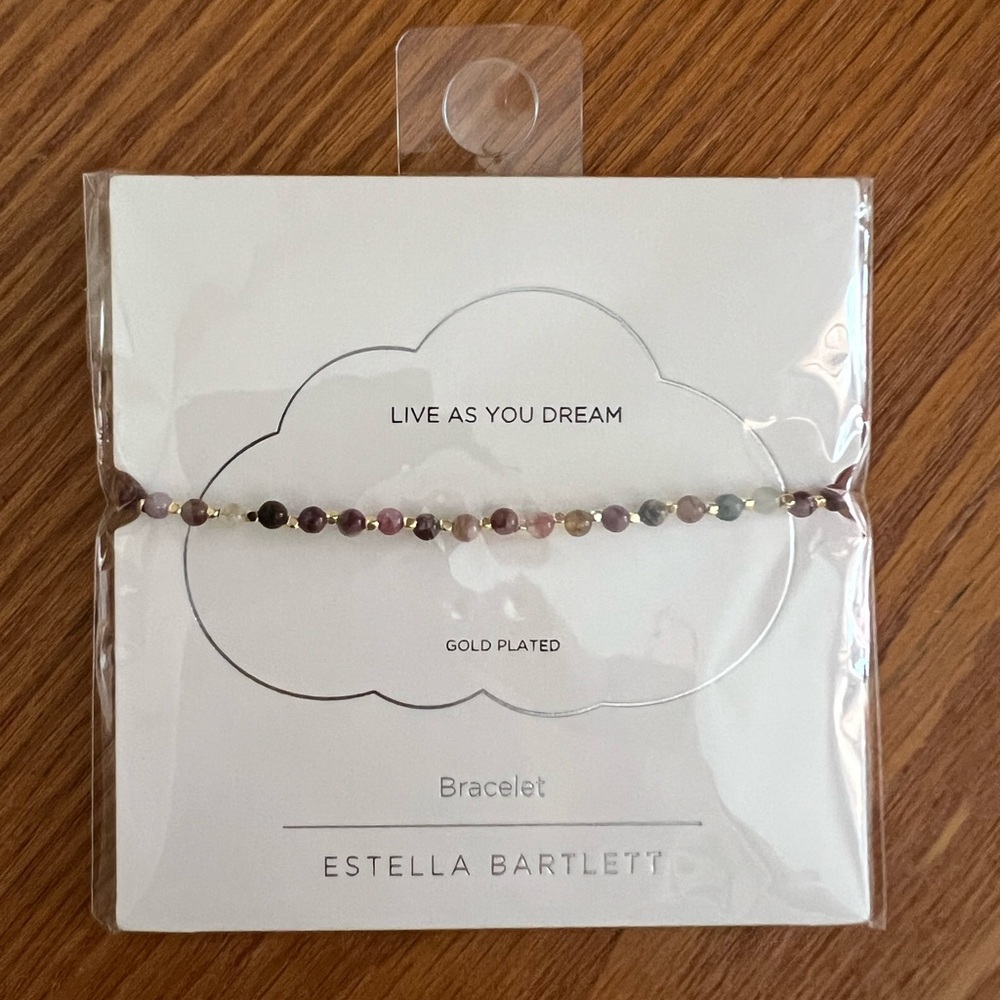 Estella Bartlett Gold Plated Beaded Bracelet